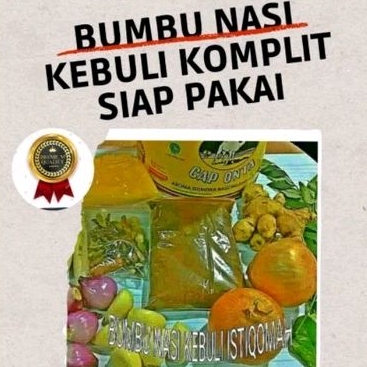 

Bumbu Nasi Kebuli Ayam Siap Masak untuk 1 kg beras