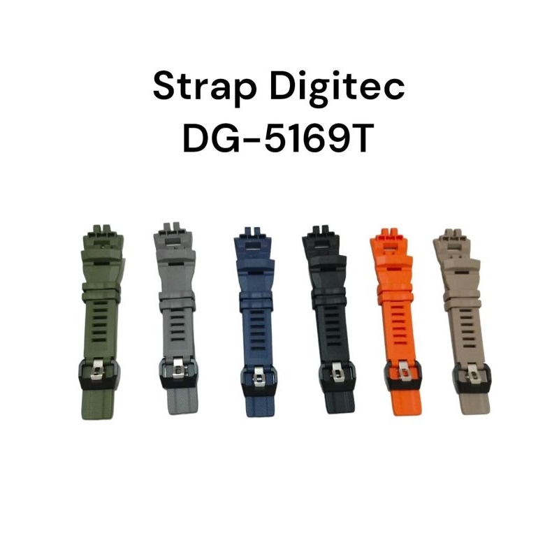 STRAP DIGITEC DG-5169T ORIGINAL 100% BISA BUAT G-SHOCK GBD 200