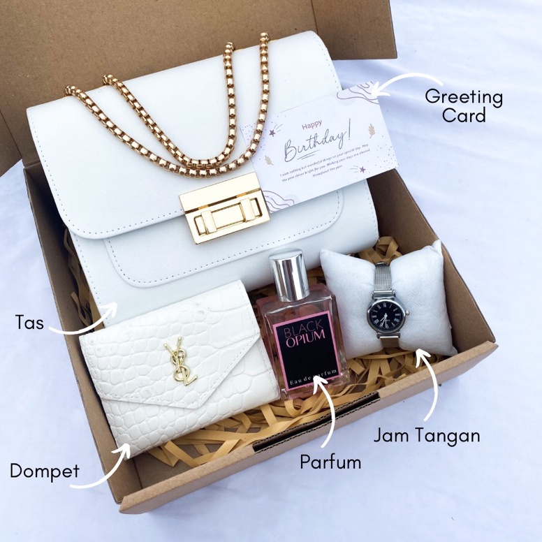 

5.5 sale [A6462]HAMPERS GIFT BOX TAS SALEMPANG CLARA/KADO PACAR/KADO BESTIE/HADIAH ULANG TAHUN TAS CEWEK/KADO WEDDING/KADO ANNIVERSARY/KADO VALENTINE/KADO HARI IBU/KADO HARI GURU/HAMPERS LEBARAN/HAMPERS RAMADAN