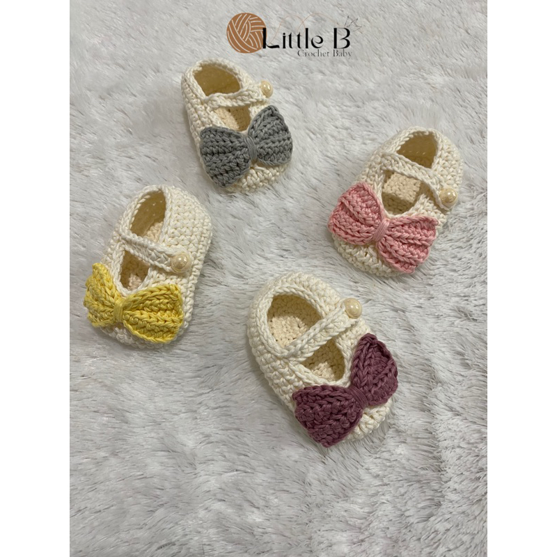 Sepatu Rajut Bayi Perempuan