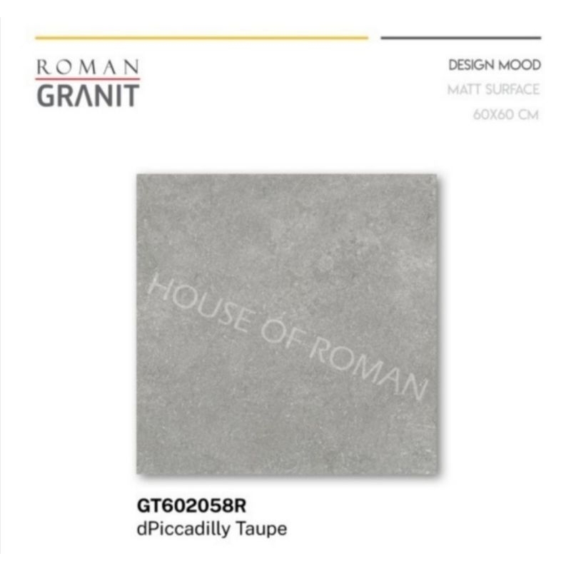 Roman Granit GT602058R dPiccadilly Taupe 60x60 kw1
