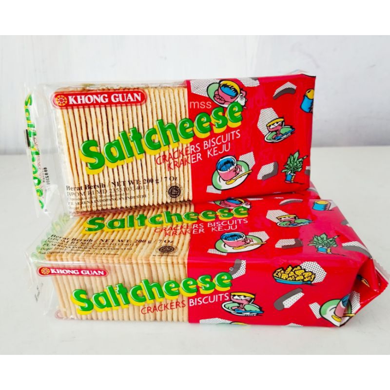 

PROMO MURAH KHONG GUAN SALTCHEESE CRACKERS 200GR
