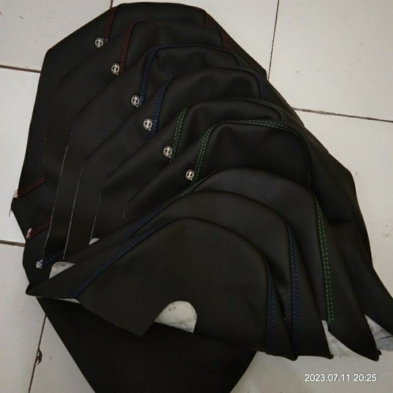 Sarung Jok Ninja R/SS Mb-Tech Carrera || Kulit Jok Ninja Mb-Tech Carrera || Kulit Jok Custom Ninja M
