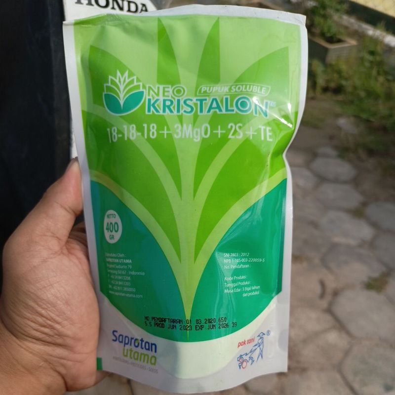 Pupuk Neo Kristalon Hijau