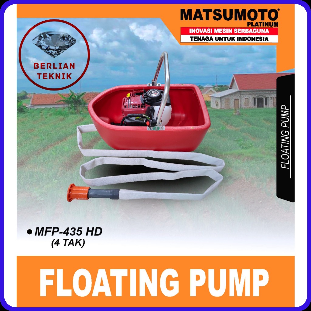 Floating Pump Pompa Air Apung Matsumoto MFP 435 HD