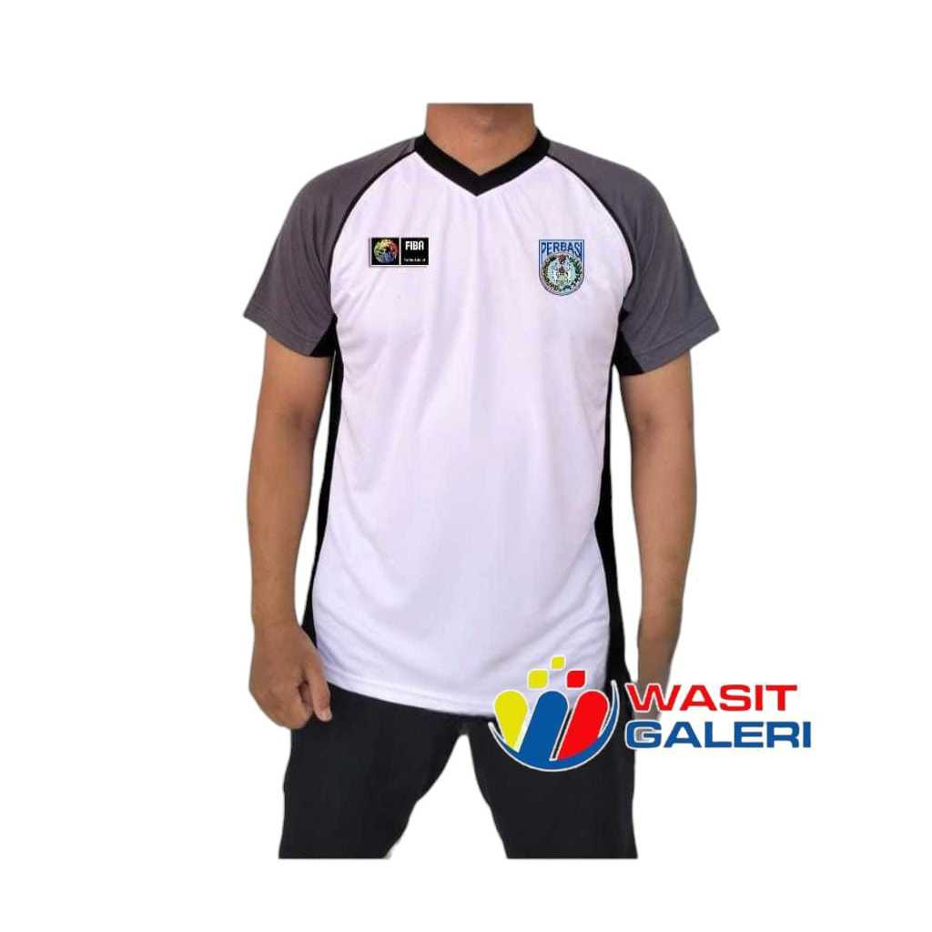 BAJU TUGAS WASIT BASKET,  MD : PILIPIT ( FIBA - PERBASI )