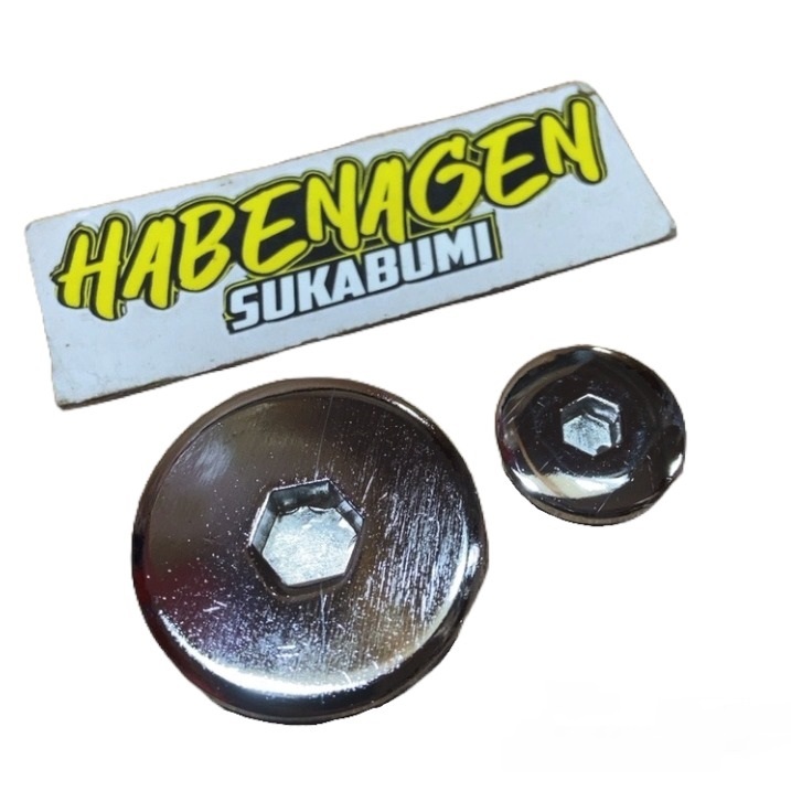 cap koin tutup top magnet magnit kancing kunci L set pnp honda STAR PRIMA GRAND BULUS KIRANA KARISMA