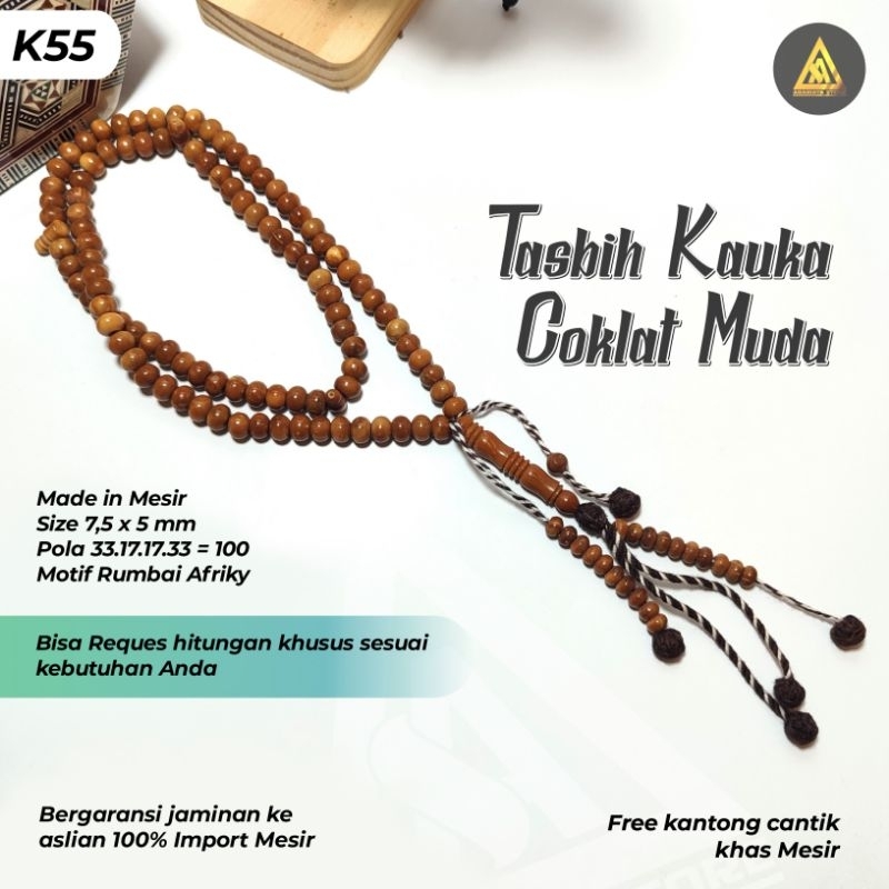Tasbih Kokka Kaukah Koka Mesir Original