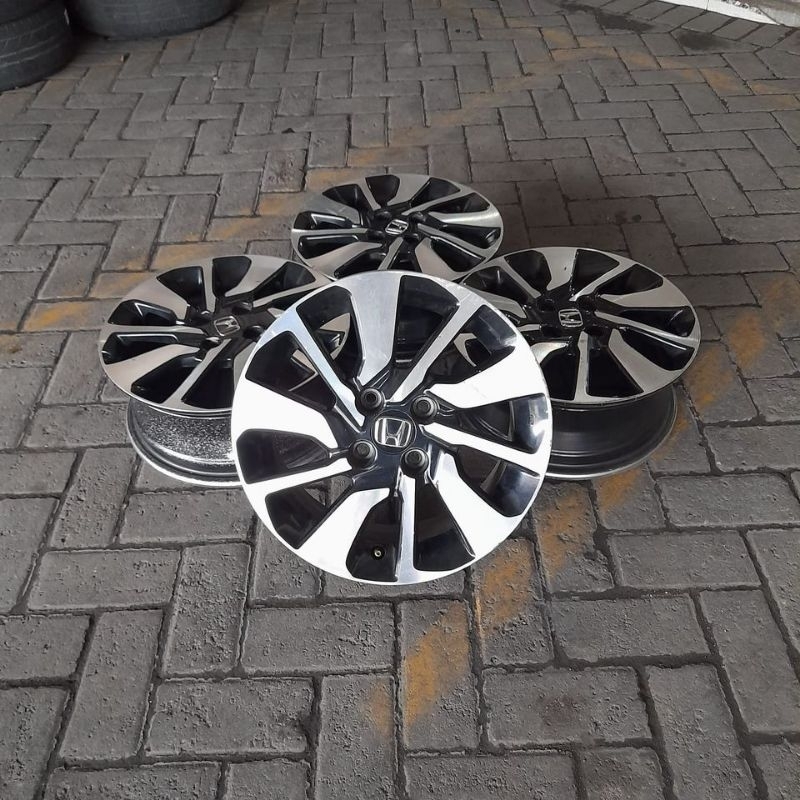 Velg Std Ori Brio RS ring 15 4x100 et 53 cocok brio agya ayla jazz yaris sirion city mobilio avega K