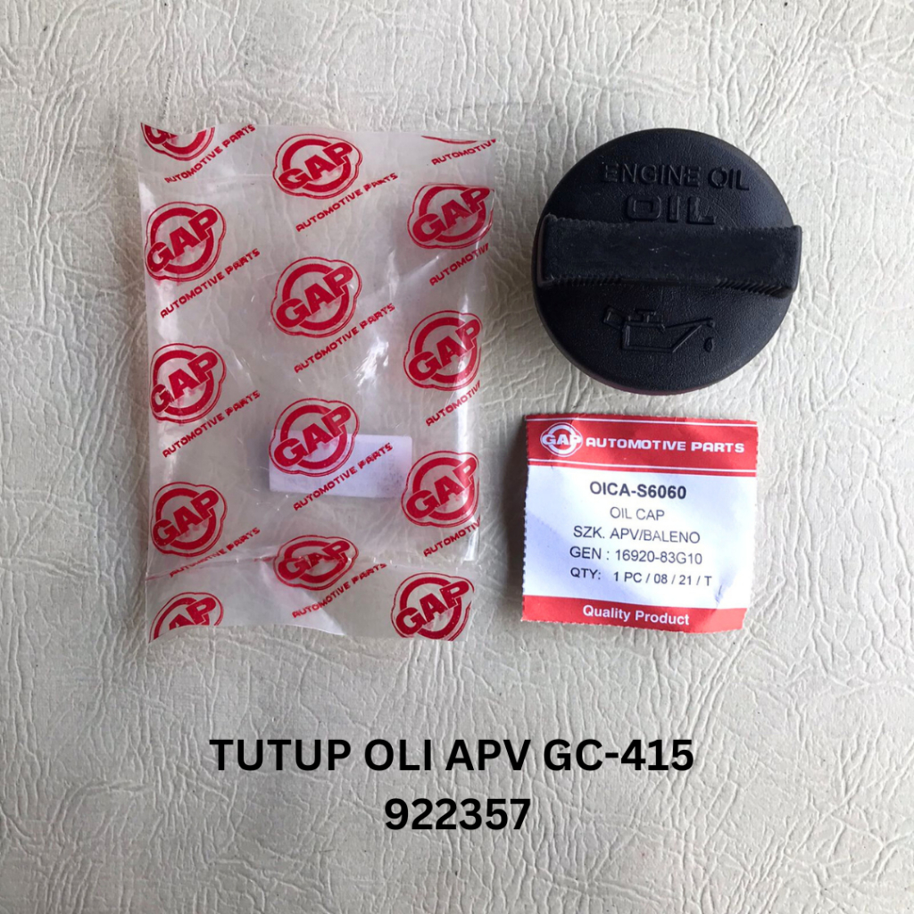 Tutup Oli Mesin Oil Cap Assy Mobil Suzuki APV / Jazz / CRV / New Civic / Baleno