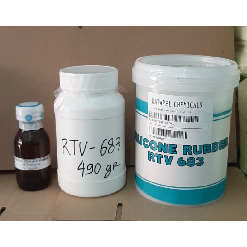 SILICON RUBBER RTV 683 (NETTO 490 GRAM) / SILIKON RUBBER