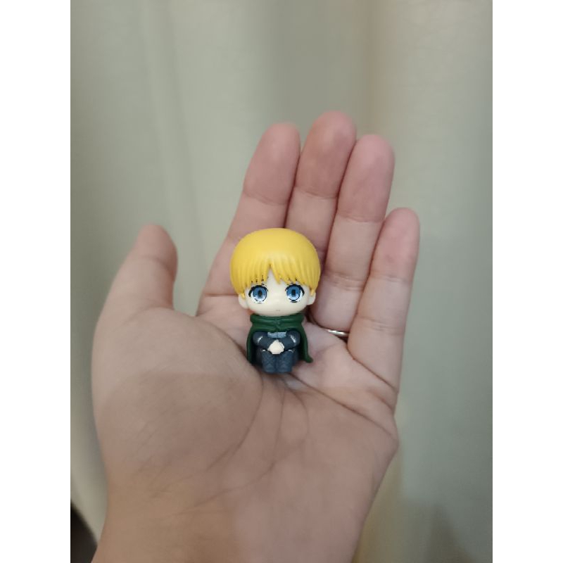 (NEW) Gachapon Machibouke Attack on Titan ARMIN Mainan Kapsul Bandai Namco
