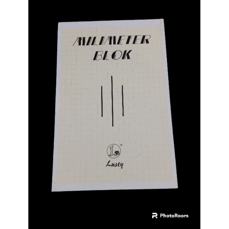 

BUKU MILIMETER/MILIMETER BLOCK UKURAN FOLIO LUSTY ( ISI 50 LEMBAR )