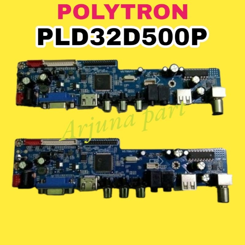 MB TV POLYTRON PLD32D500P / MAINBOARD TV POLYTRON PLD32D500P / MESIN TV POLYTRON PLD32D500P / MODUL 