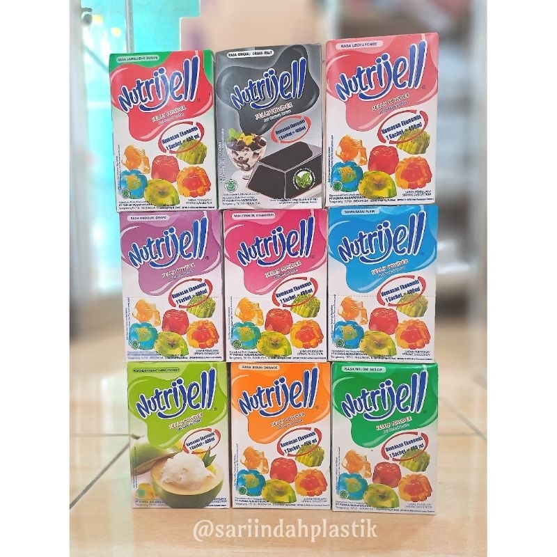 

NUTRIJELL Jelly kemasan ekonomis 10g