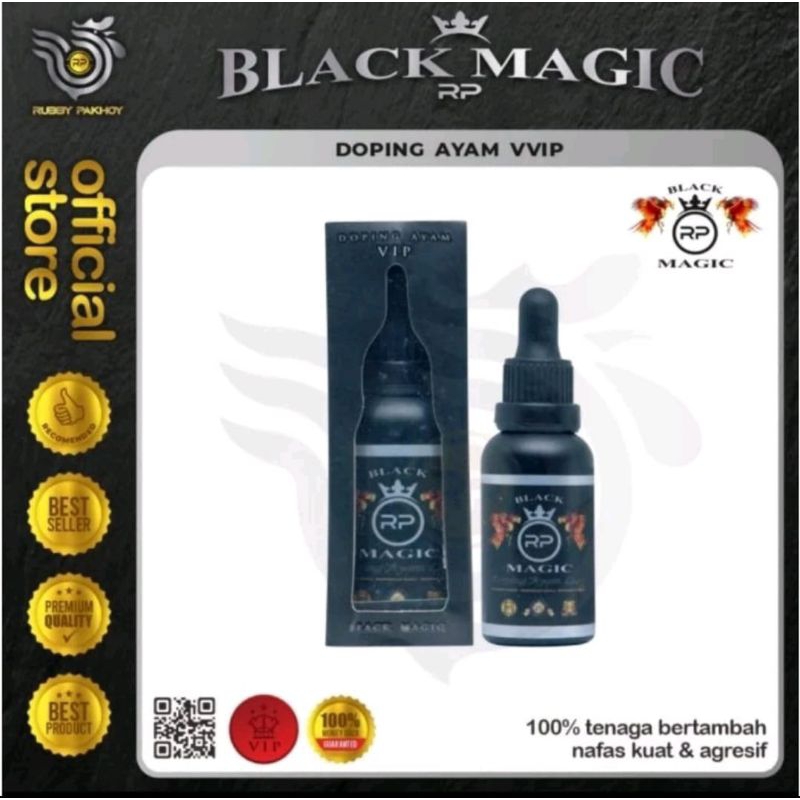 BLACK MAGIC DOPING AYAM VVIP RUBBY PAKHOY PENAMBAH STAMINA AYAM BERLAGA