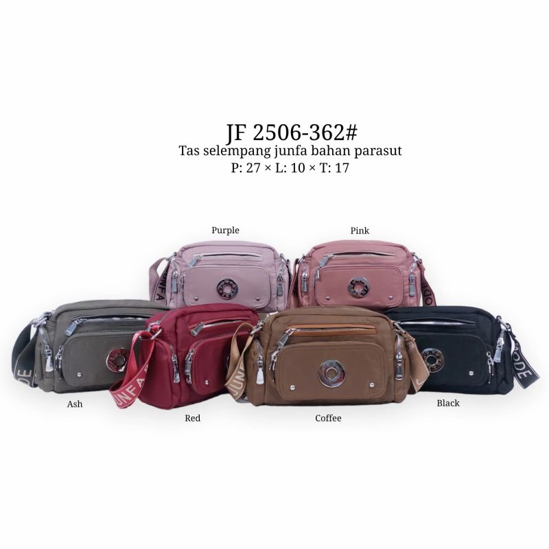 fashion sling bag import junfa tas selempang wanita