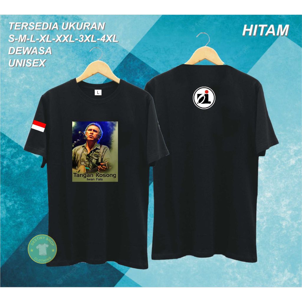 IWAN FALS Oi PAKAIAN PRIA ATASAN T-SHIRT KAOS GAMBAR DAN KATA LUCU UNISEX