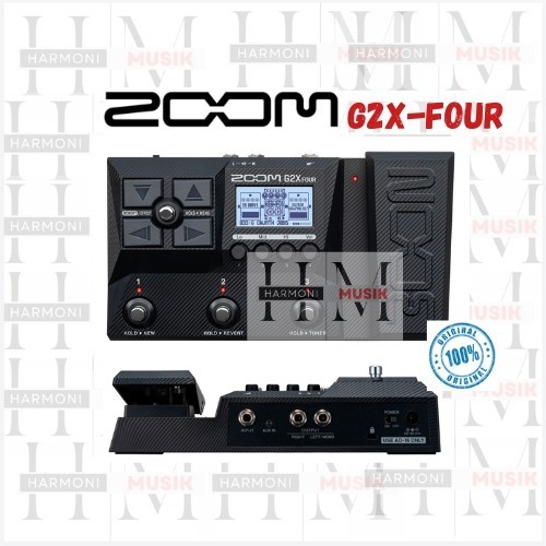 Zoom G2X Four Multi Effects Processor With Expression Pedal Zoom G2X