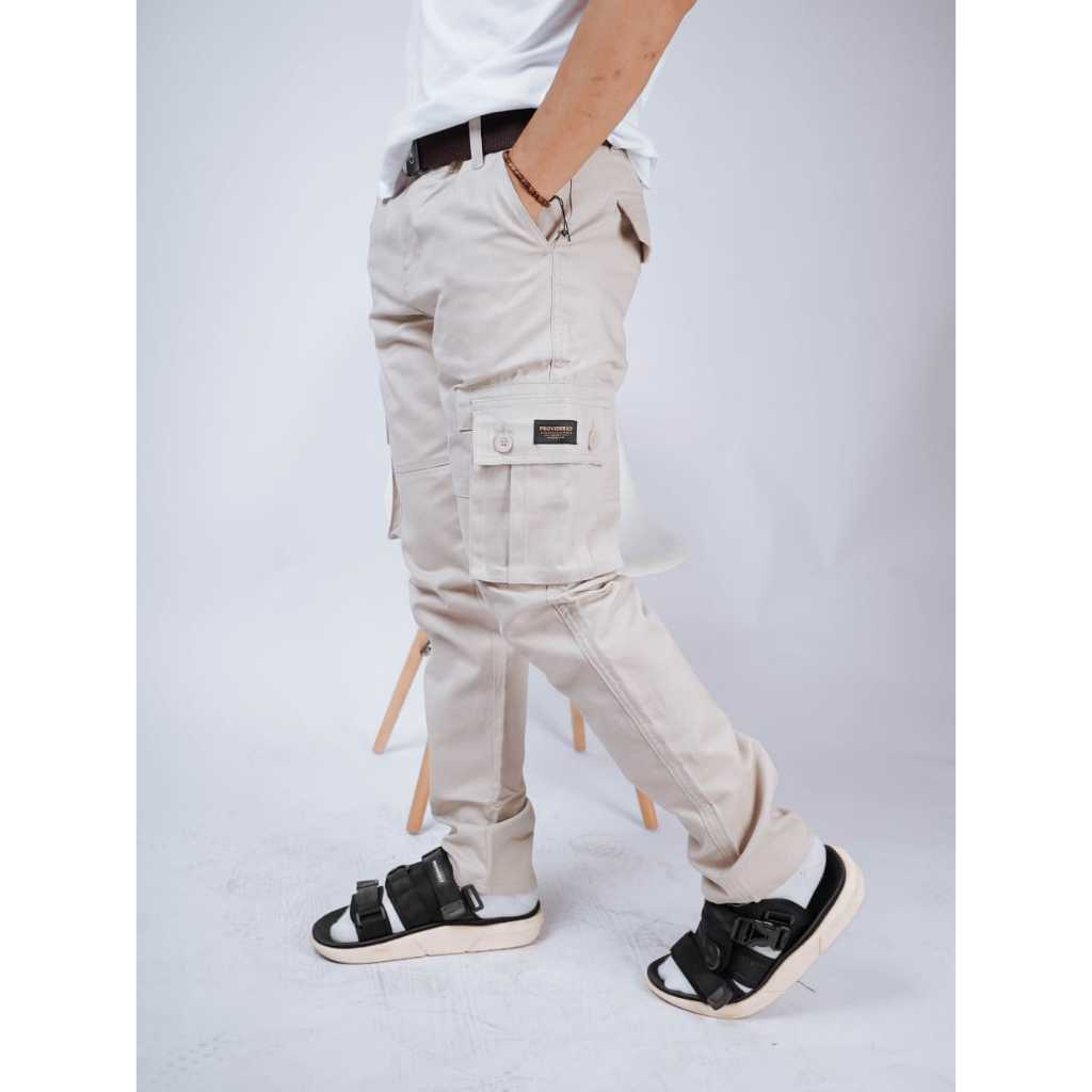 Provider Celana Cargo Pants - Basic Cream