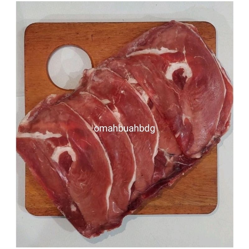 

Beef slice lowfat AUS 500gr