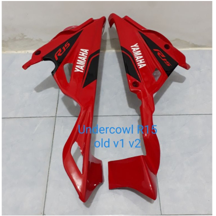 UNDERCOWL R15 old Tutup Cover mesin R15 v1 v2 Sambungan fairing R 15 UC R15 OLD bodi body bawa