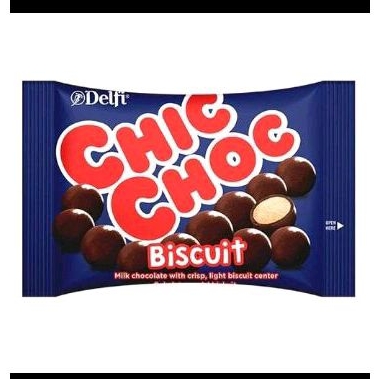 

Chic Choc Delfi Coklat Biskuit 40 gram / Chic choc 40 gr / Biskuit bola Coklat