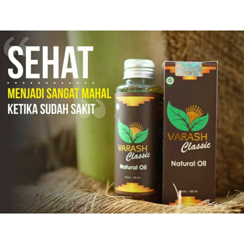 Minyak Varash Classic Original Minyak Herbal