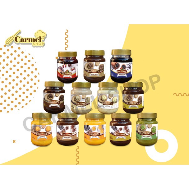 

9.9 HARGA GROSIR Selai Goldenfil Crunchy 200gr - FREE Bubble Wrap