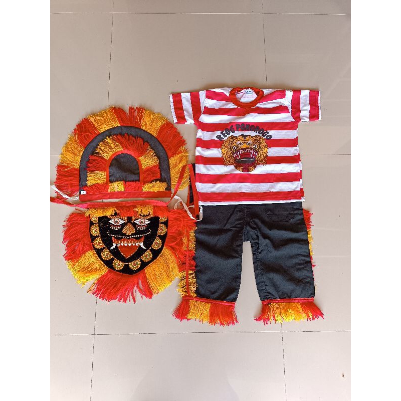 BAJU REOG. BAJU REOG ANAK. BAJU REOG ANAK MURAH. BAJU REOG PONOROGO. BAJU JARANAN ANAK