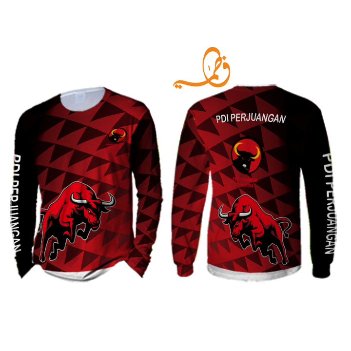 baju kaos partai PDI keren fullprint murah dengan harga terjangkau terbaru 2024