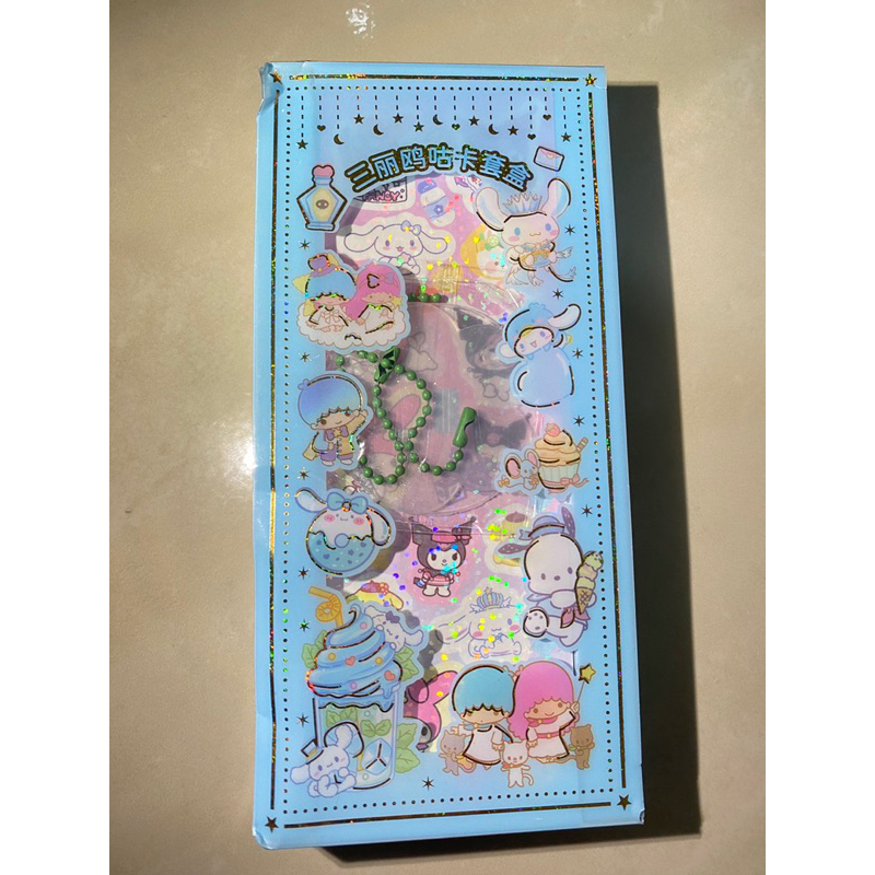 

Sticker SANRIO / Kuromi Melody Cinnamorrol 1 Box isi 5