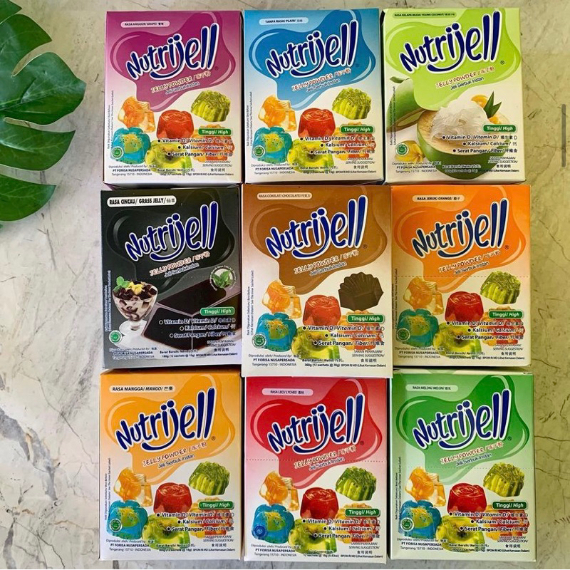 

Nutrijell Jelly Powder 15gr