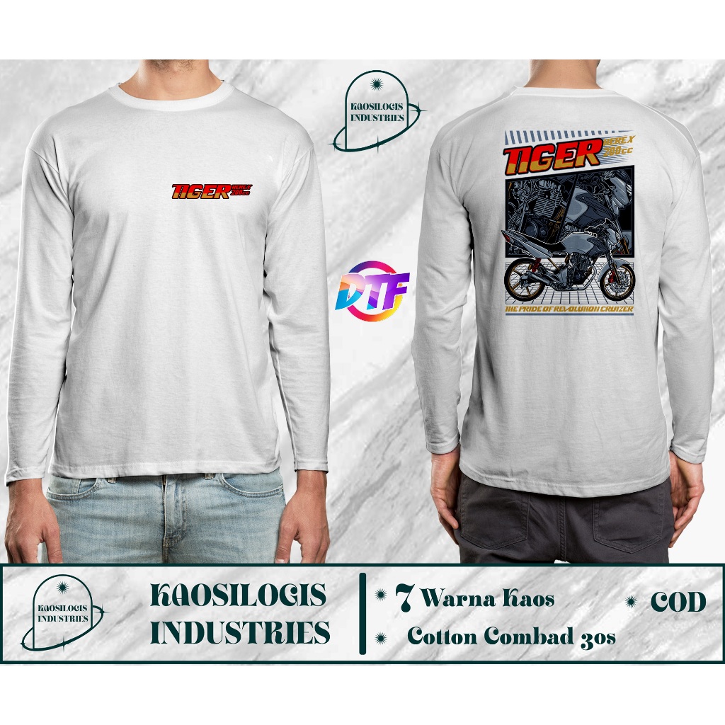 Kaos Lengan Panjang Herex Tiger Honda Herex Nusantara - Kaosilogis