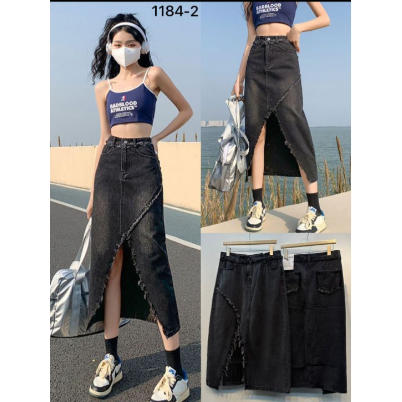 Rok Jeans Import /Rok Wanita /Rok Import /Rok
