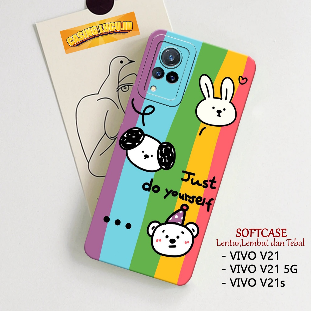 Casing Hp Vivo V21 / V21s / V21 5G  Terbaru - Casing Lucu.id - Case Vivo V21 / V21s / V21 5G - Fashi