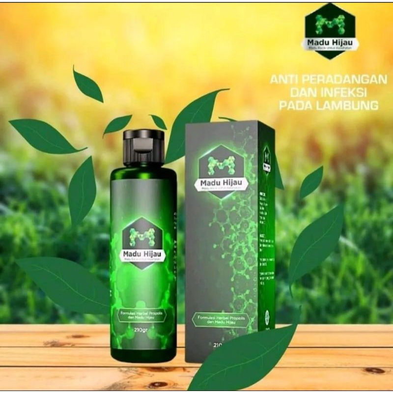 Madu Lambung Ampuh Maag Asam Lambung Madu Hijau 210gr