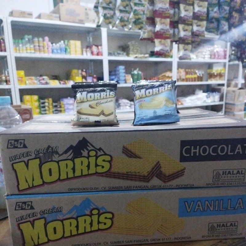 

morris wafer cream 2 varian rasa