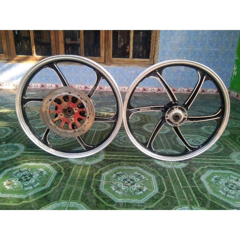 VELG NAGOYA DOUBLE DISK FIZR JUPITER MX 125Z SECOND RASA BARU