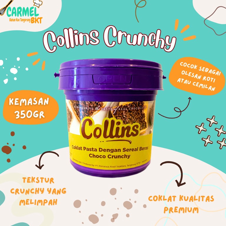 

Terbaru 11.11 TANGERANG - COLLINS COKLAT CRUNCHY 350gr