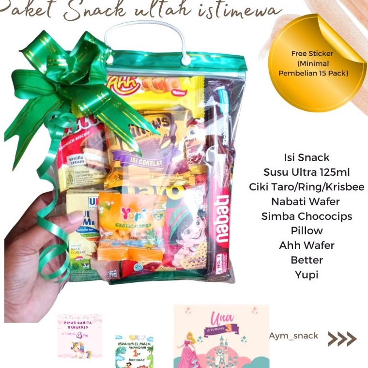 

✔FREE ONGKIR✅ paket ulang tahun anak murah Ulang Tahun/Bingkisan Snack Ultah/Snack Ulang Tahun anak murah