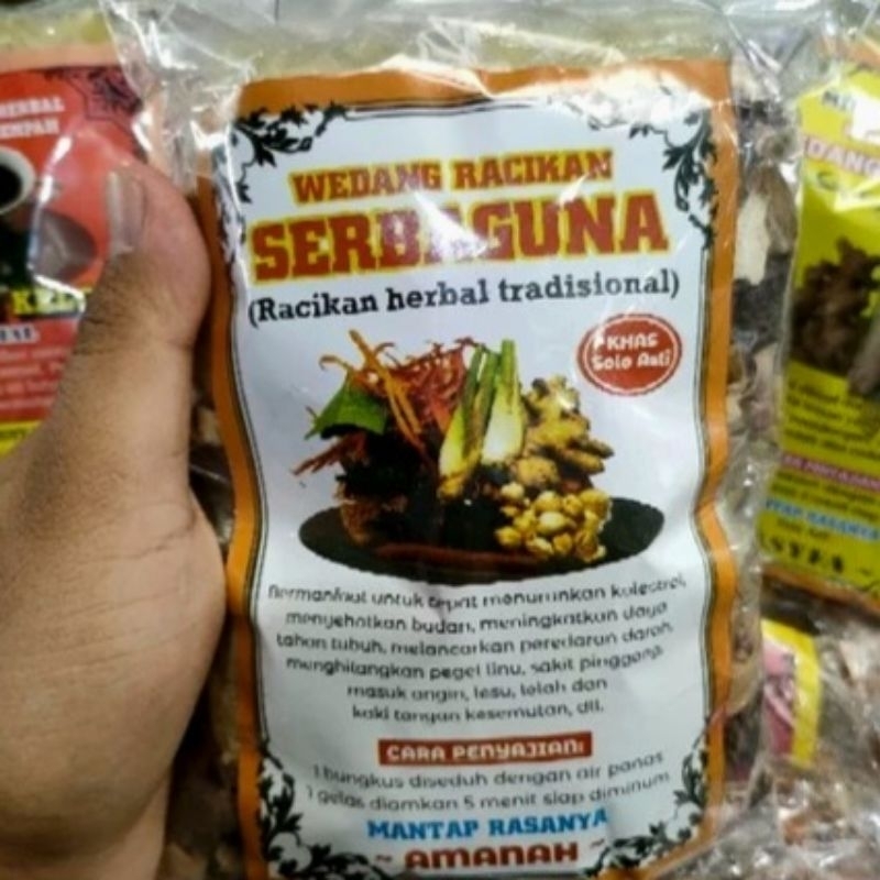 

MINUMAN HERBAL / WEDANG RACIKAN PENURUN KOLESTROL / JAMU KOLESTROL / WEDANG KOLESTROL ASLI SOLO ISI 10 BUNGKUS