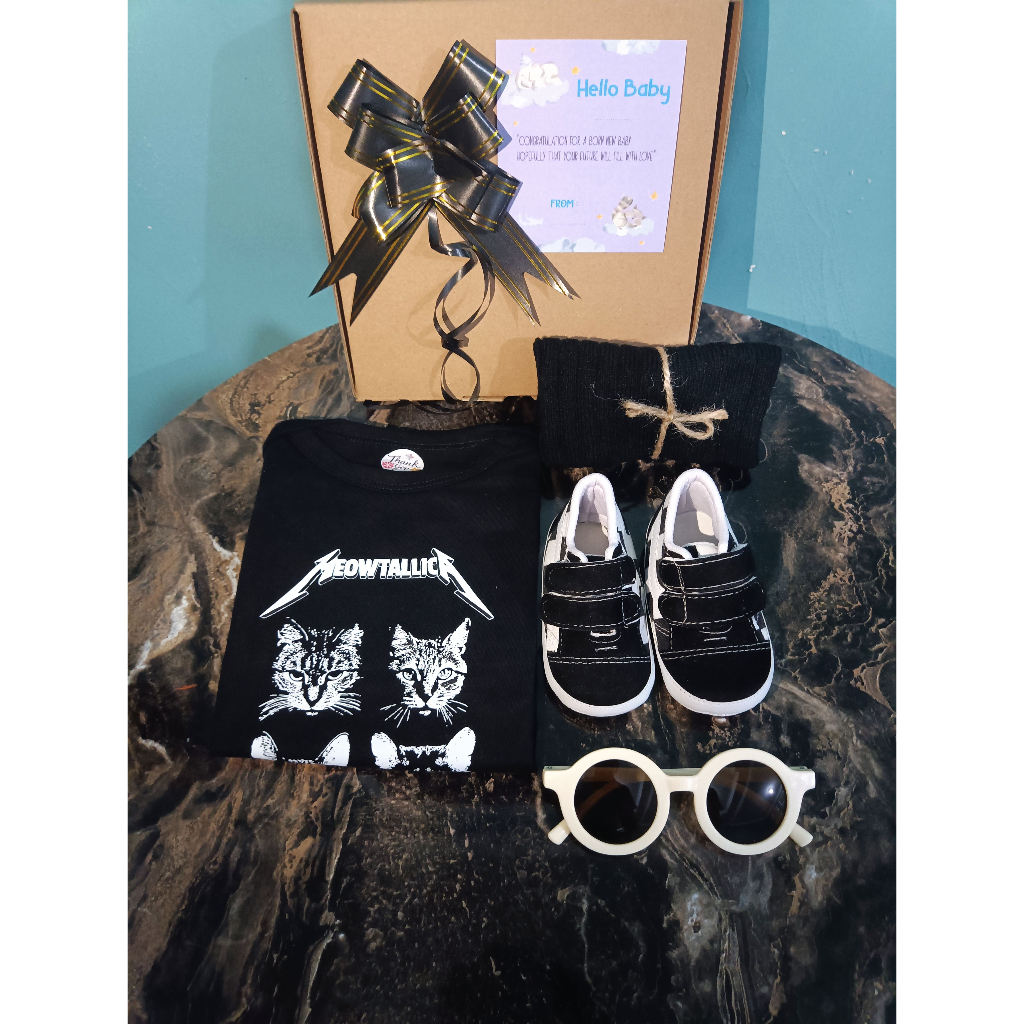 Hampers Kado Bayi Hamper Baby Boy Girl Band Metal Kado Lahiran Anak Cowo Prempuan Gift Set Newborn