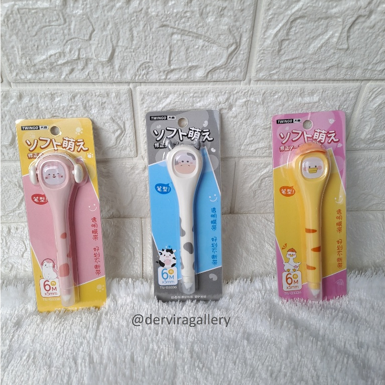 

CORRECTION TAPE KERTAS KOREKSI BENTUK ANIMAL LUCU DAN UNIK