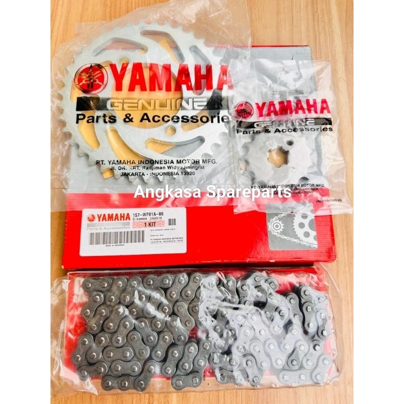 Gir Gear Set Rantai Yamaha Jupiter MX lama Jupiter MX 135 old 1S7