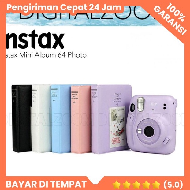 3.3 Brand SLOSELLER / Album Instax Mini Pieces of Moment 64 Photo