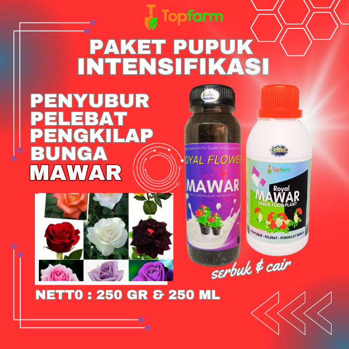 Pupuk Khusus Untuk Bunga Mawar / Pupuk Pelebat Bunga Mawar / Pupuk Booster Bunga Mawar / Pupuk Untuk