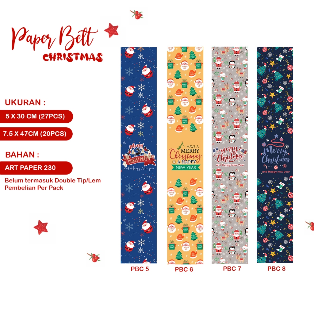 

Paper Belt Label/Paper Belt Toples/Paper Belt Christmast