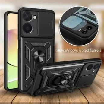 2025 Case BARU STAND Holder SLIDE LENS REALME 14 14T 13 Pro 12 11 11Pro Pro+ 10 10Pro Pro+ 9 9i 8 8i
