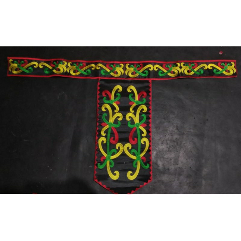 sabuk dayak kalimantan / aksesoris tari